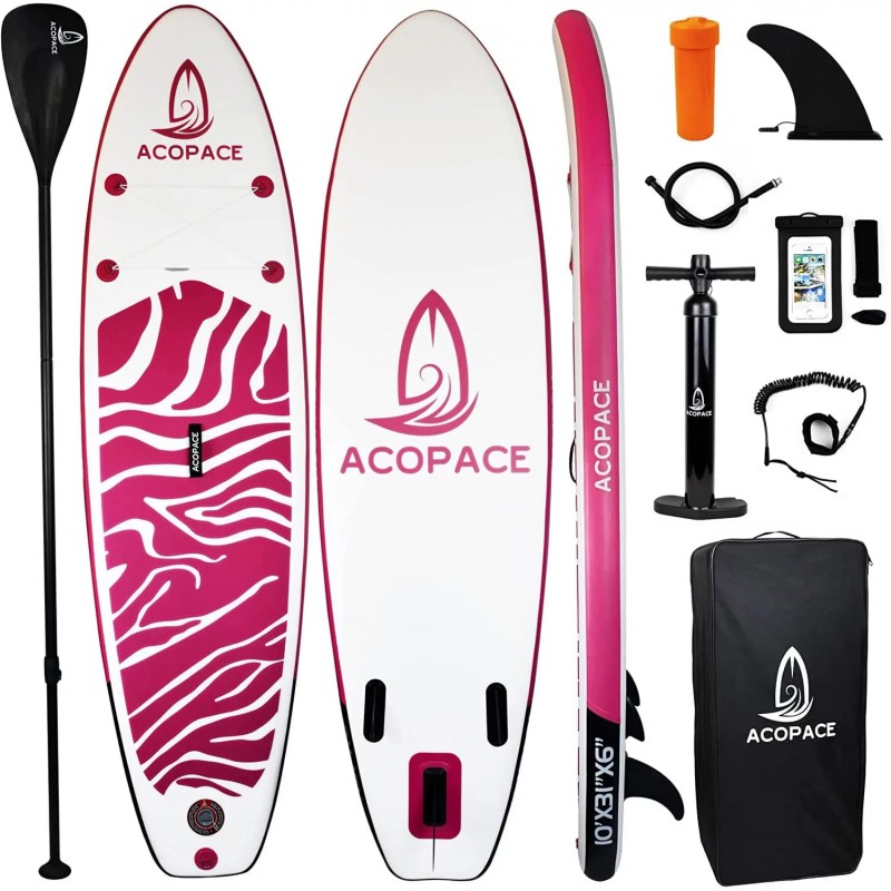 Сап борд ACOPACE SUP 10’6 розовый