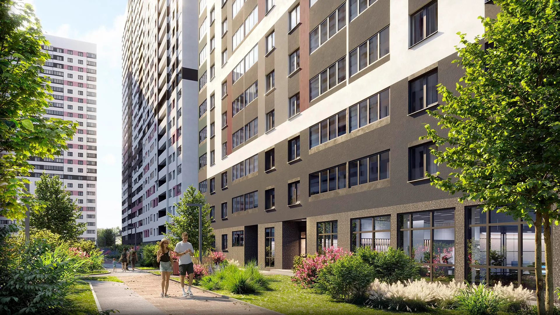 Рендеринг для ЖК Сюжеты