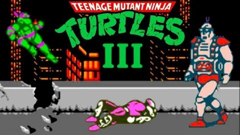Черепашки-ниндзя 3: Манхэттенский проект играть на денди