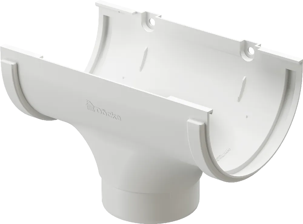 Воронка d120 мм Docke Standard, Белый (RAL9003)
