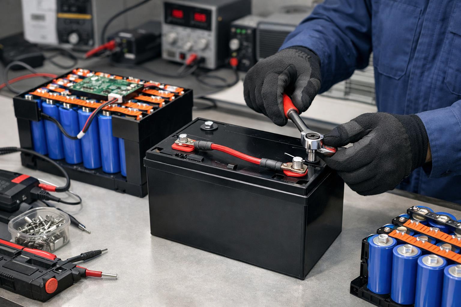 Сборка 12 В LiFePO4 аккумуляторов на заказ - Tesselion Сборка 12 В LiFePO4 аккумуляторов на заказ - Tesselion