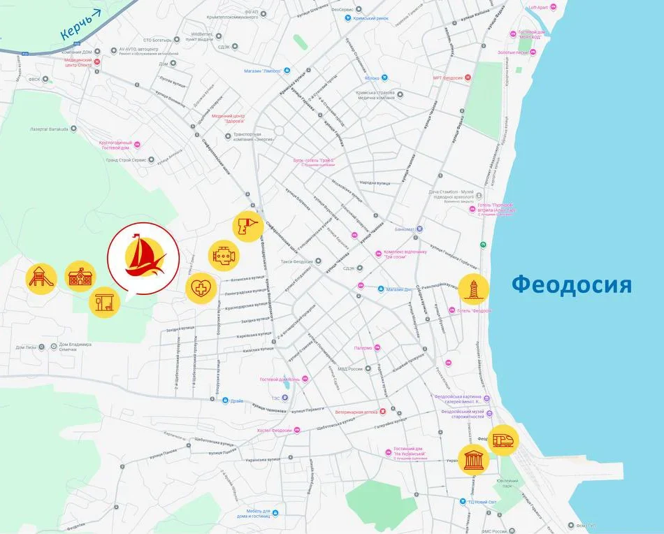 Карта и инфраструктура ЖК Гриновский