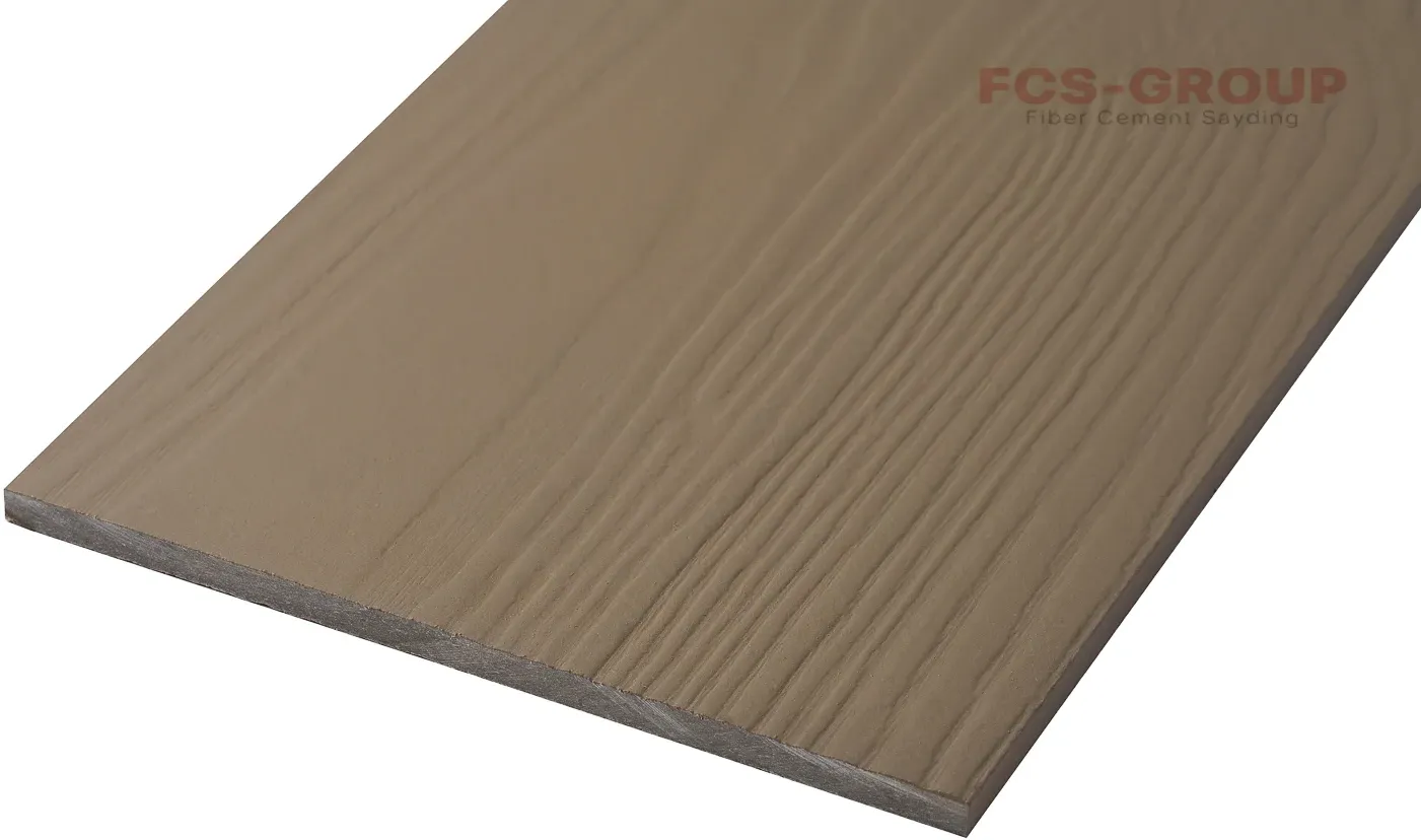 Фиброцементный сайдинг FCS Wood Classic, 3000х190х8 мм, F55 Кремовая глина