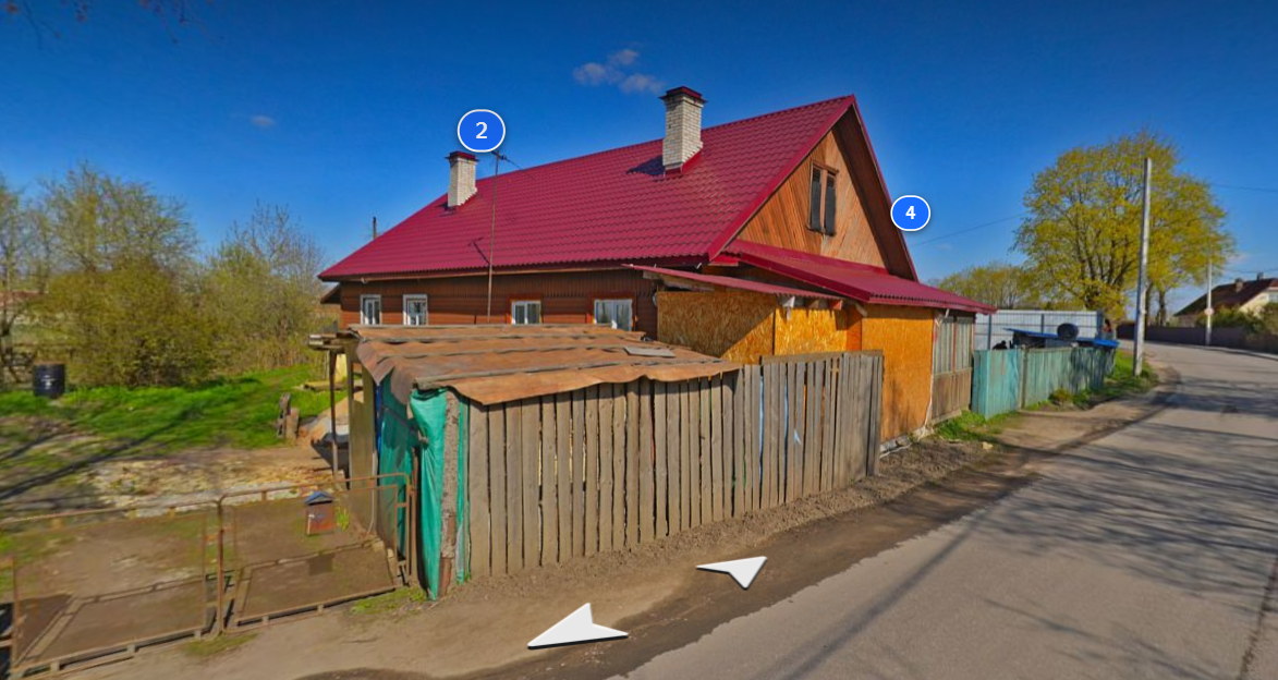 Киевская 25 в Гатчине, аварийный дом