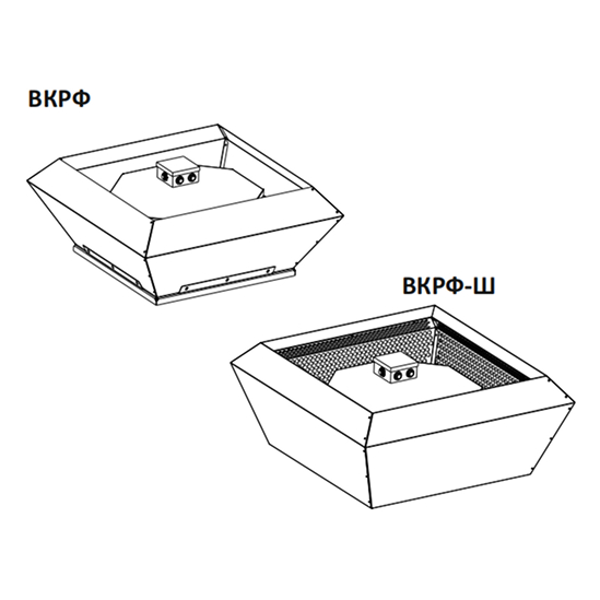 Крышные вентиляторы ВКРФ факельные | Купить вентиляторы ВКРФ по цене от производителя БелТехКом Вентиляторы крышные ВКРФ