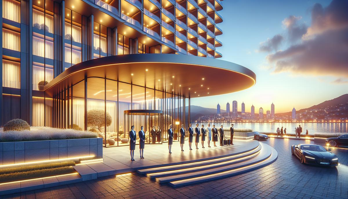 Гостиница в Батуми у морского берега