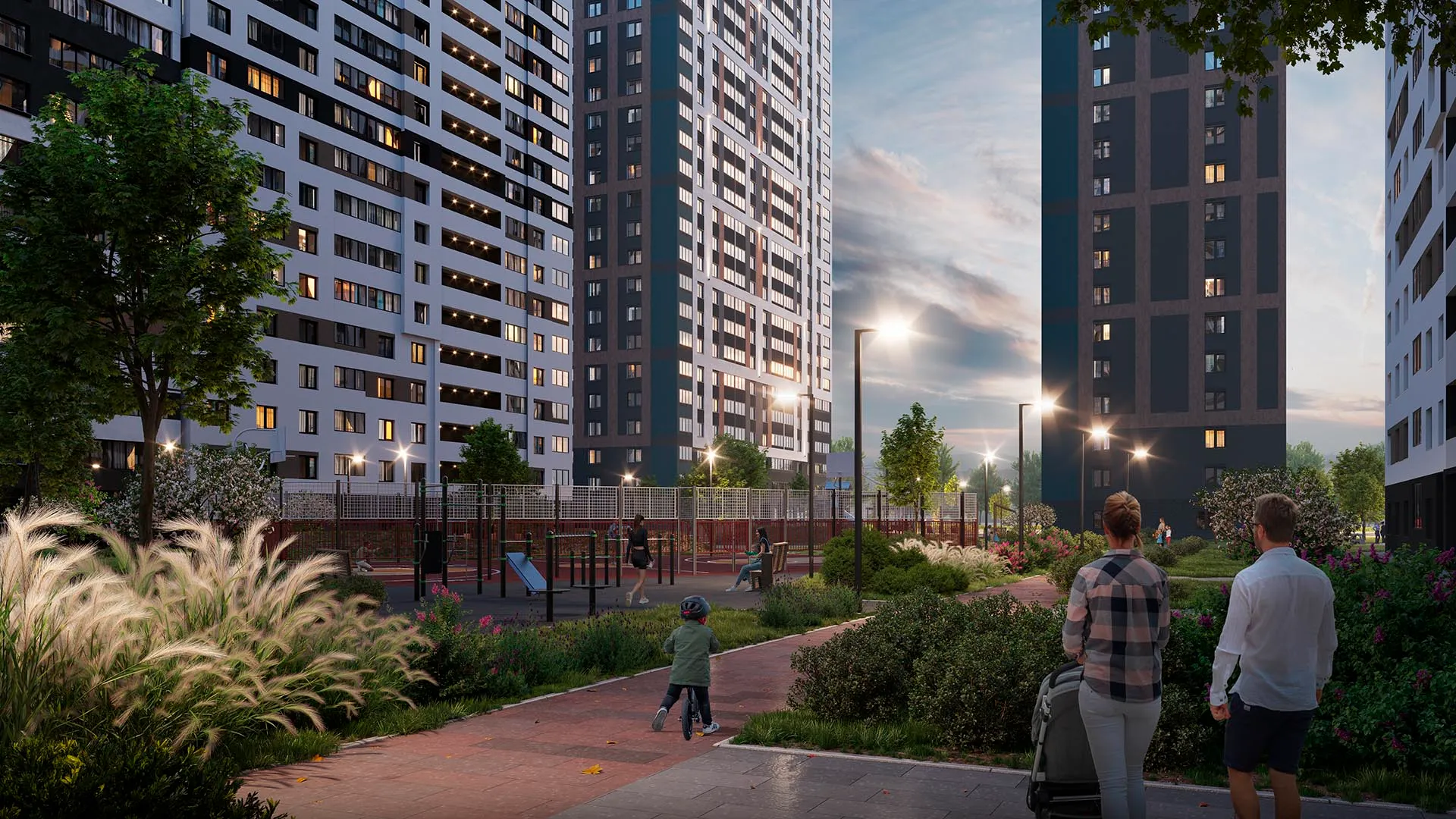 Визуализация для жилого комплекса