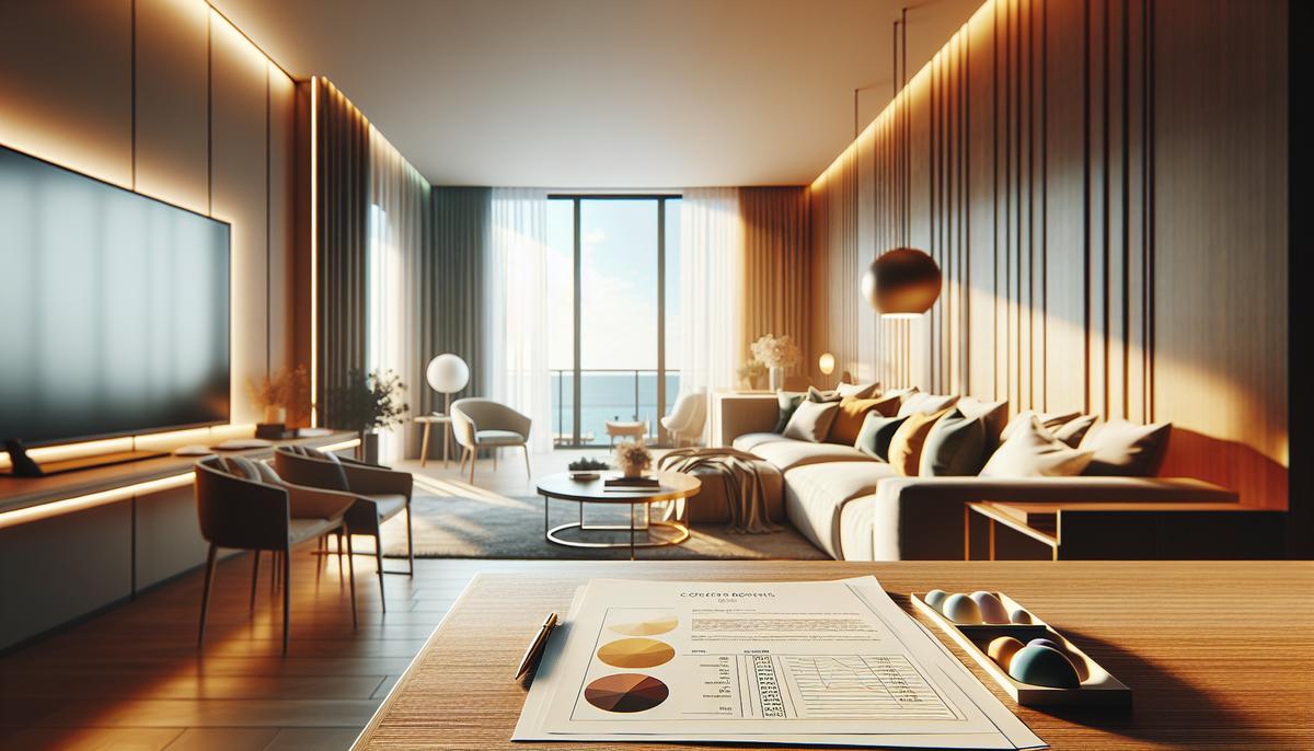 Апартаменты с видом на море в Батуми