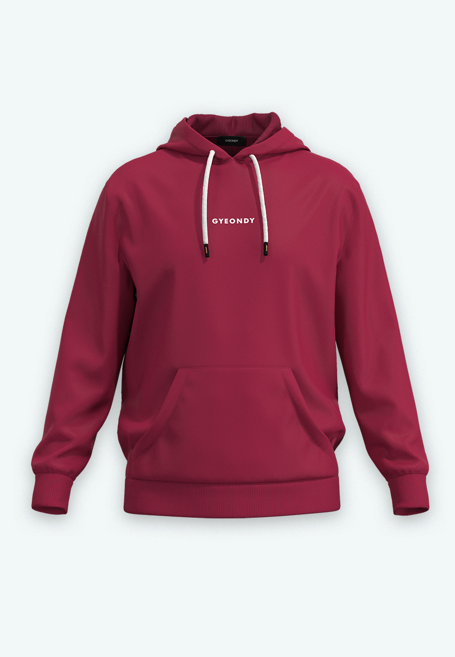 Худи мужские Худи цвет вишнёвый
