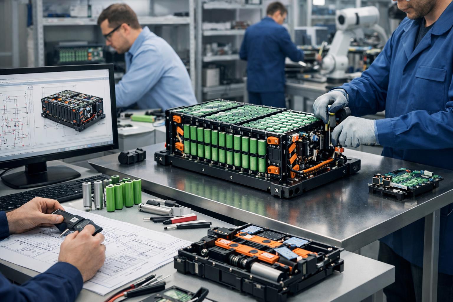 Батарейный модуль на заказ - проект и производство Батарейный модуль на заказ - проект и производство