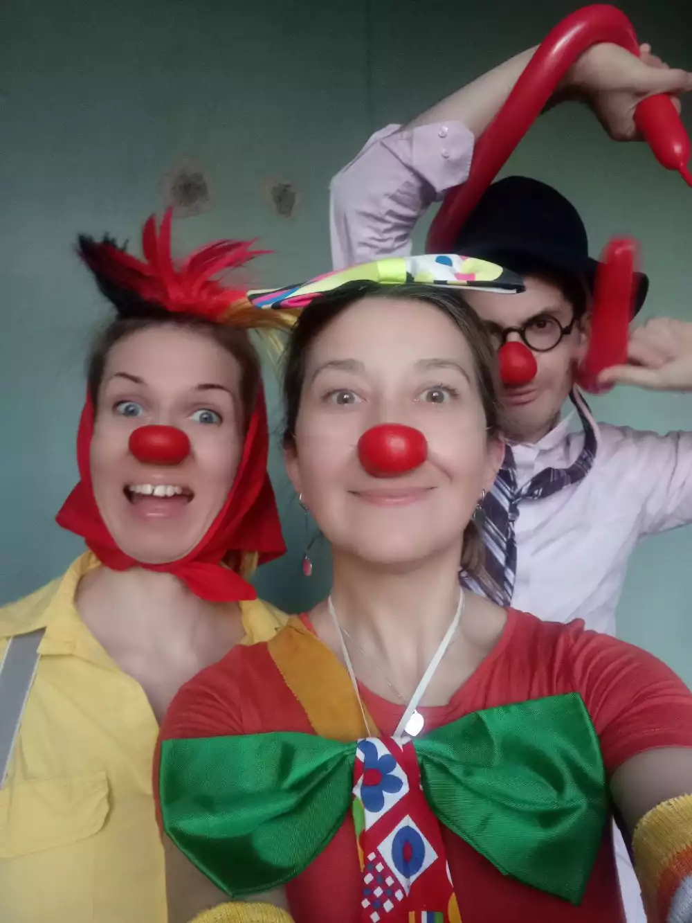 Больничные клоуны Носики в больнице