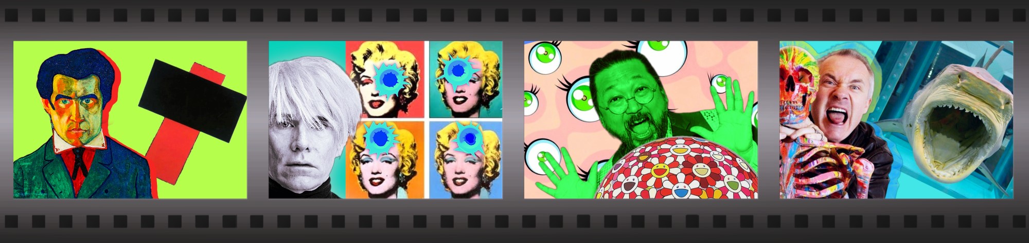 он-лайн курс по современному искусству, статьи по современному искусству, Хокни, Мураками, Малевич, Кандинский, Уорхол, Хёрст, Кусама, онлайн курс по современному искусству