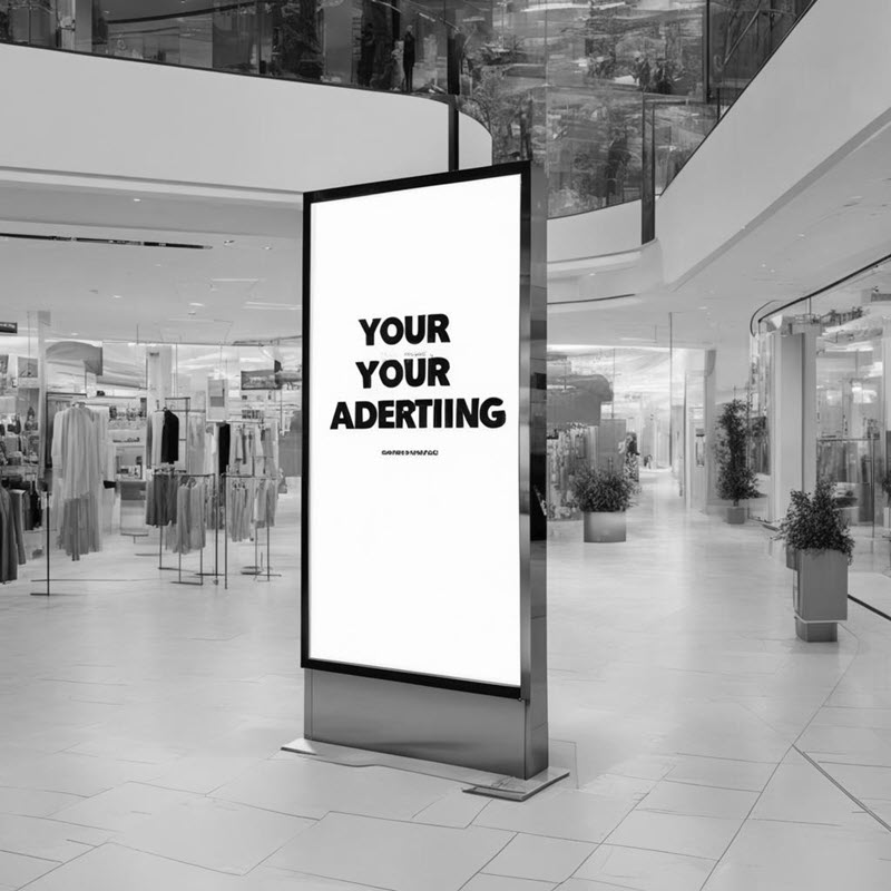 Наружная реклама в торговых центрах: эффективное размещение