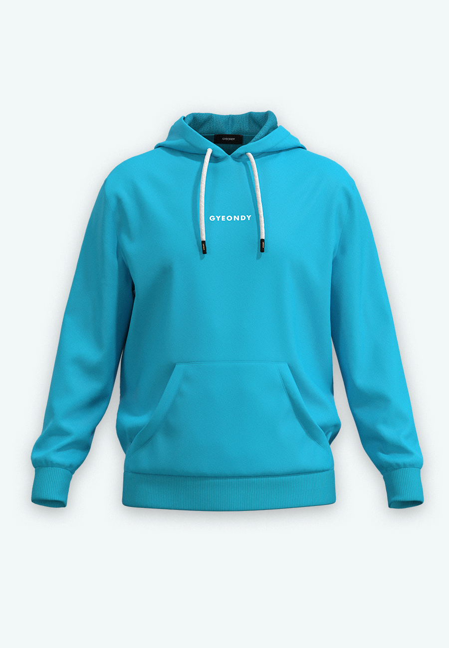 Худи мужские Худи цвет бирюзовый