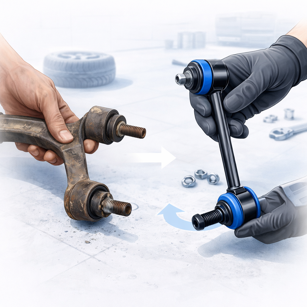 Замена стоек стабилизатора в Смоленске цена автосервис Смоленск, ремонт авто Смоленск, СТО Смоленск, техобслуживание автомобиля Смоленск, диагностика авто Смоленск, ремонт подвески Смоленск, замена масла Смоленск, ремонт двигателя Смоленск, ремонт коробки передач Смоленск, автоэлектрик Смоленск, шиномонтаж Смоленск, заправка кондиционера Смоленск, диагностика ходовой Смоленск, ремонт тормозной системы Смоленск, автосервис Эксперт Плюс, недорогой автосервис Смоленск, качественный ремонт авто, обслуживание иномарок Смоленск, сервис BMW Смоленск, сервис Mercedes Смоленск