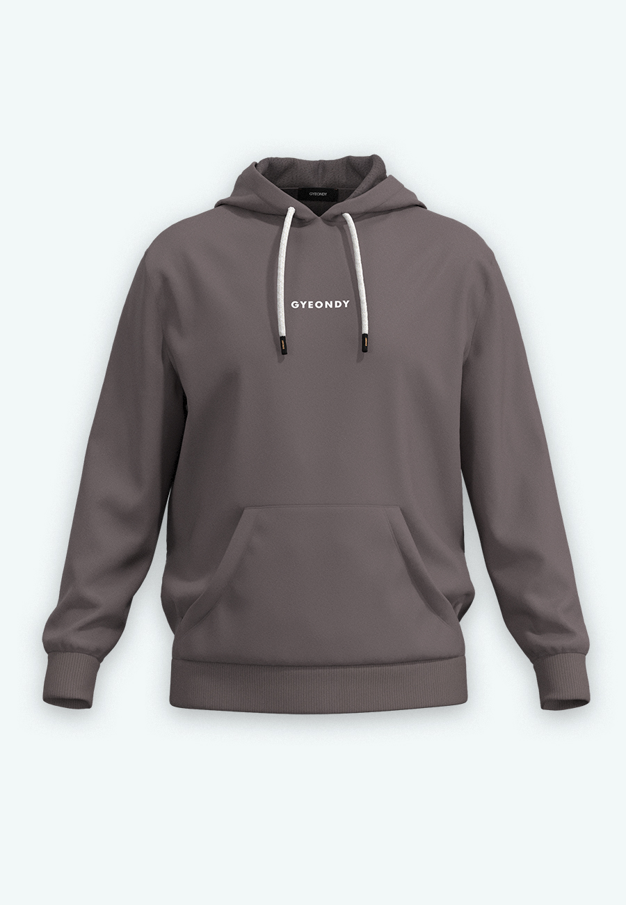 Худи мужские Худи цвет серо-сливовый