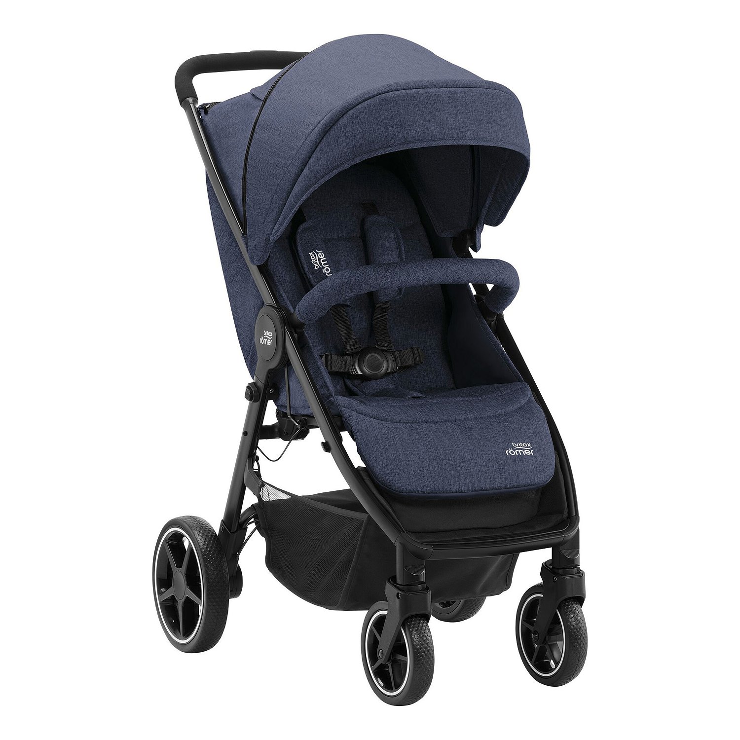 Продажа детской коляски Britax B-Agile M, цвет синий, состояние: новая вещь. Тест-драйв и доставка по России.