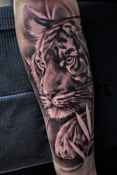 татуировка тигра Новосибирск