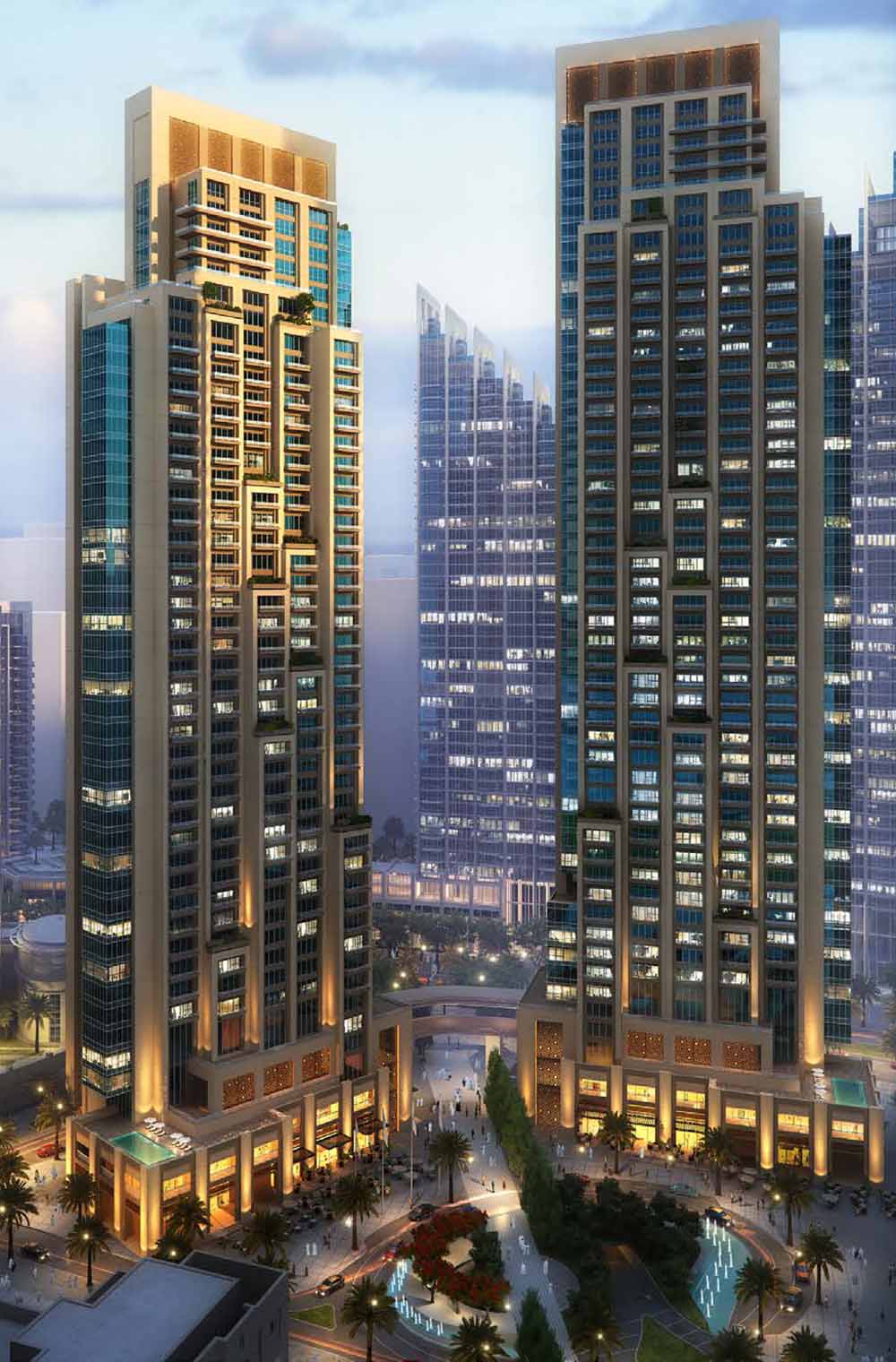 Emaar Act One | Act Two Apartments in Downtown Dubai