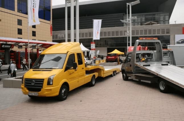 Эвакуатор Volkswagen Crafter полуприцеп