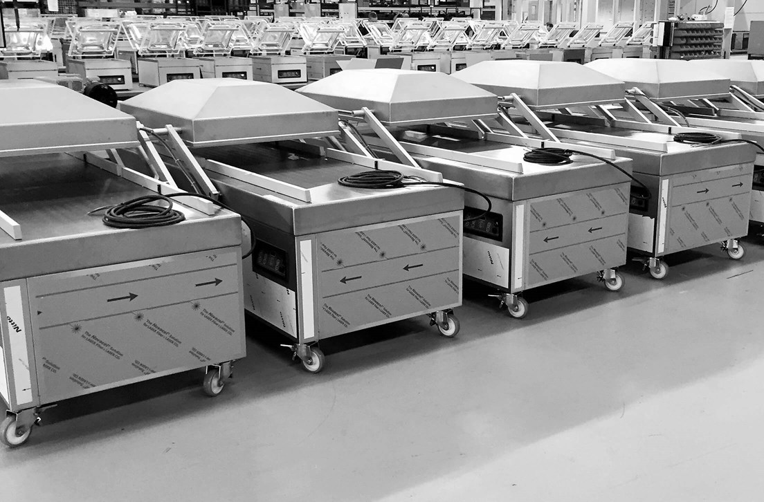 Вакуумные упаковщики Henkelman Polar 2-95 на заводе Вакуумные упаковщики Henkelman Polar 2-95 на заводе