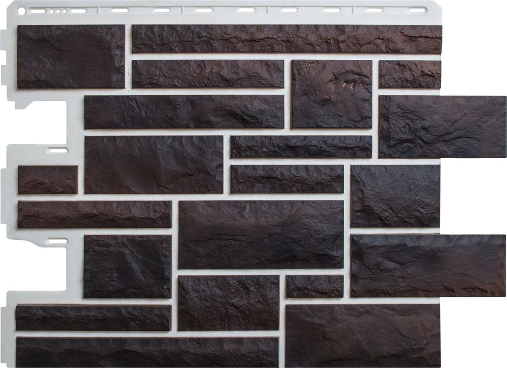 Фасадная панель Альта-Профиль Камень Пражский 680х560 мм, 05