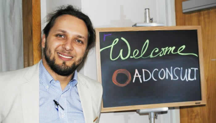 Рома Пивоваров на одном из первых бизнес-туров ADCONSULT — Нью-Йорк, 2013.
