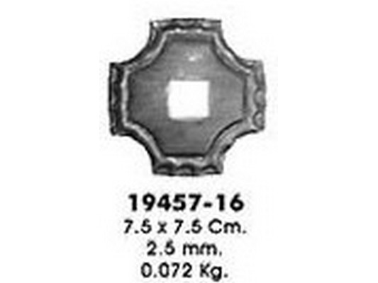 Поковки и вставки - 19457-16 (отв. 16 мм.)