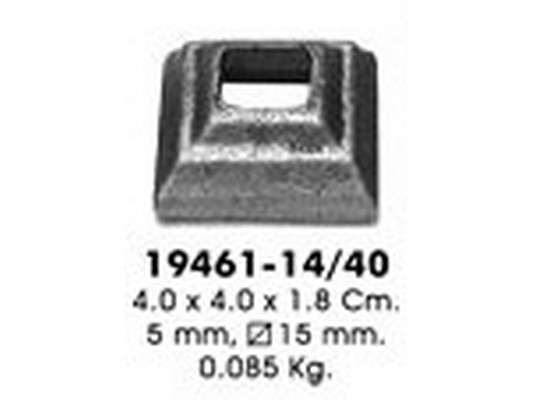 Поковки и вставки - 19461-14_40 (отв.14х14 мм)