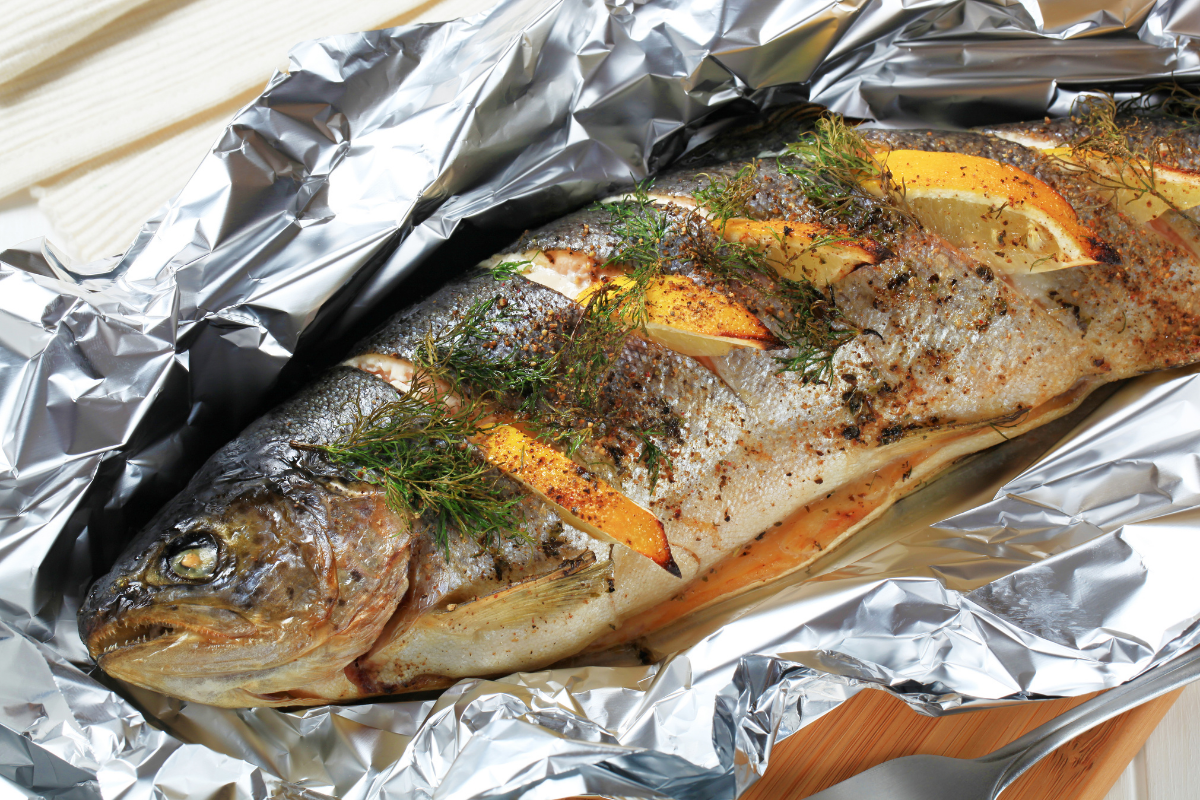 Форель радужная на гриле в категории Блюда из рыбы и морепродуктов
