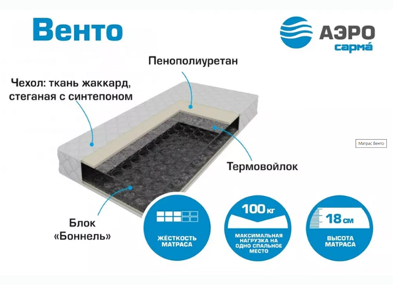 Матрас сарма калверо лелия