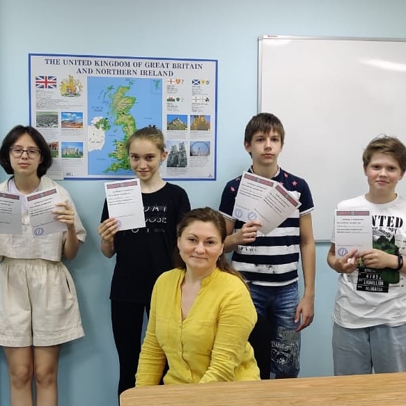 Английский занятия с детьми в Казани