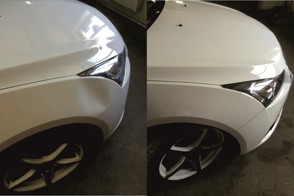 Удаление вмятин без покраски в Москве, цены в DTL Expert