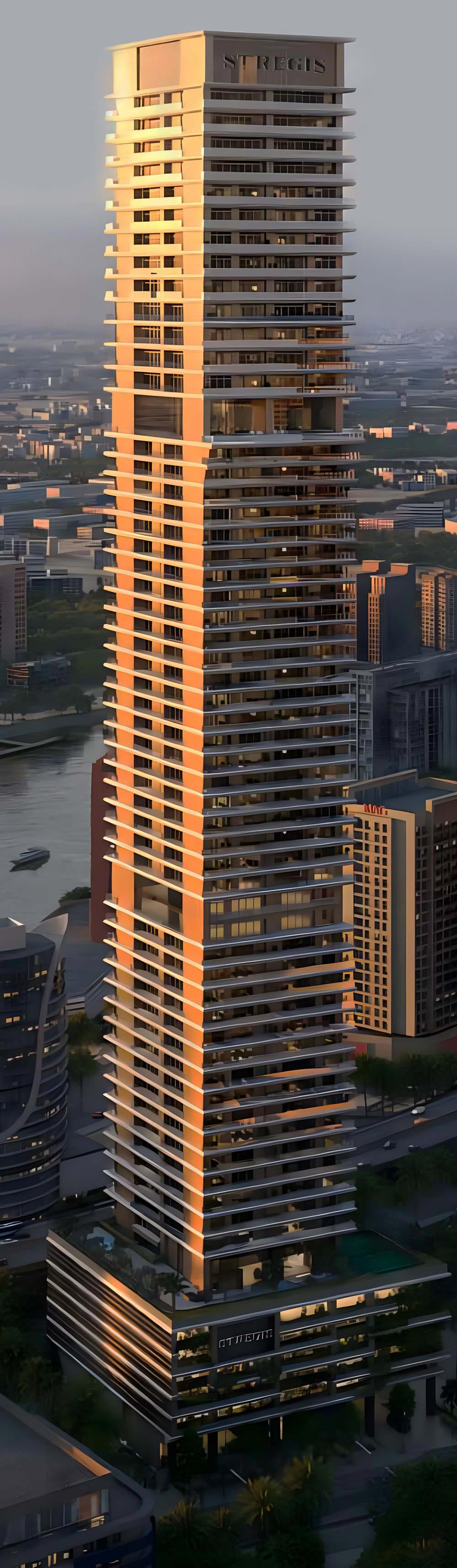 Apartments & Penthouses for Sale in The St. Regis Residences Financial Center Road Dubai