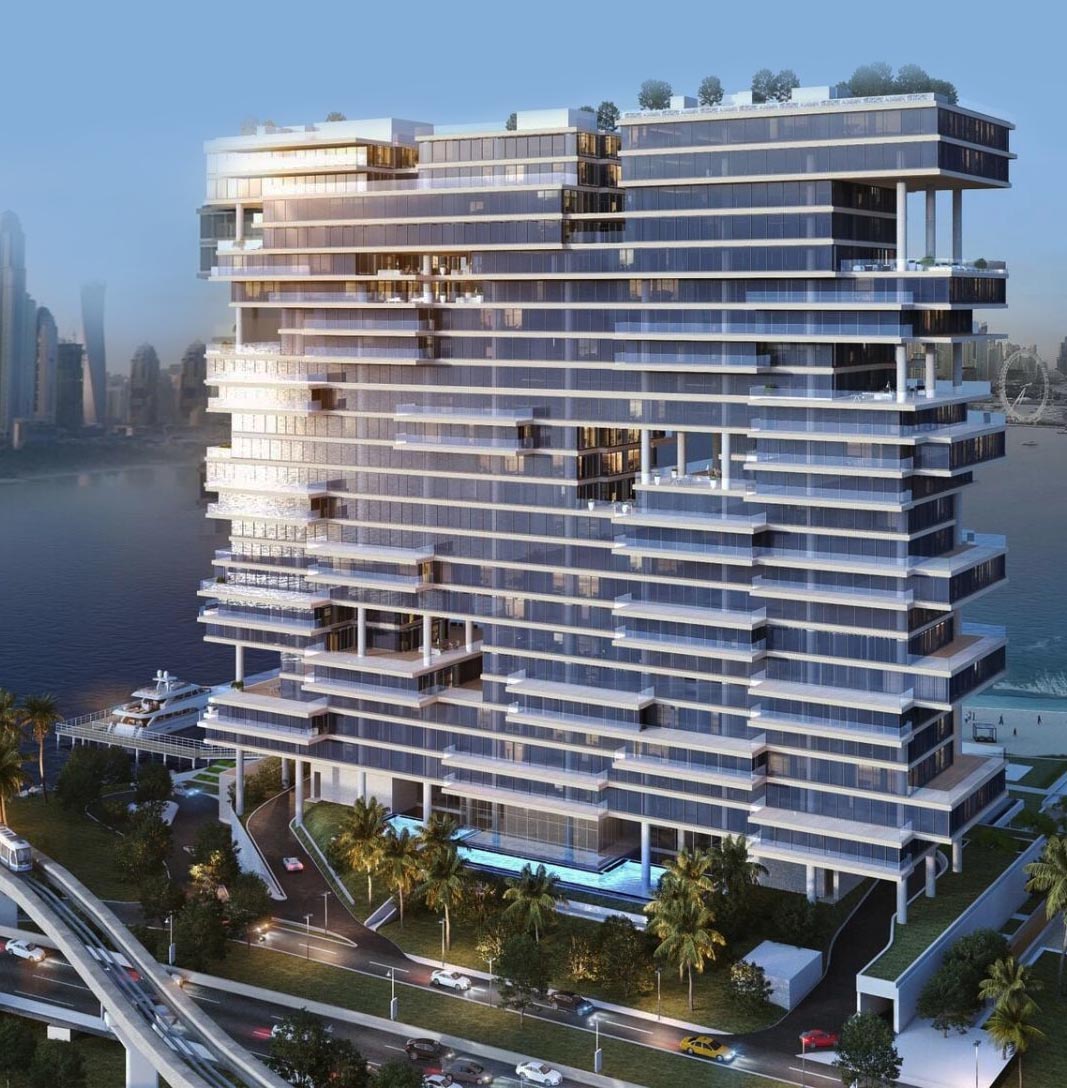 Omniyat One Palm: Элитные апартаменты и пентхаусы на продажу на острове Palm Jumeirah в Дубае