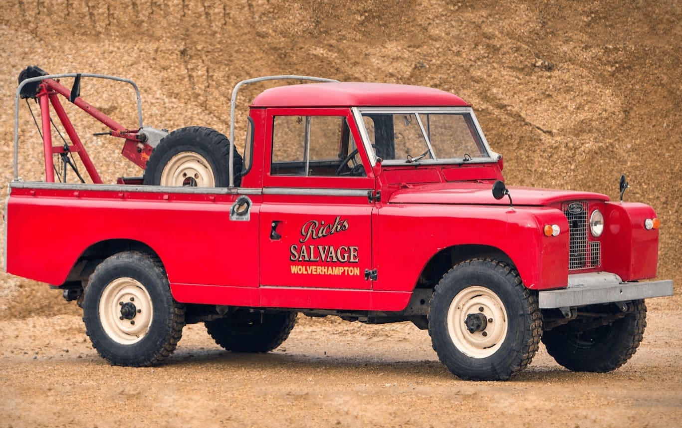 Эвакуатор LAND ROVER, 1966 г.