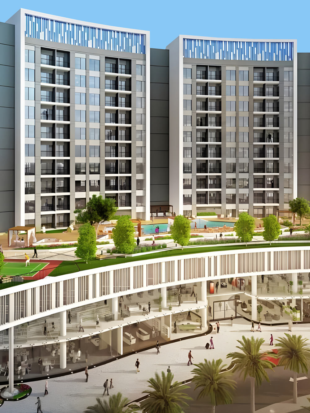 Danube Wavez Apartments for Sale in Liwan, Dubai