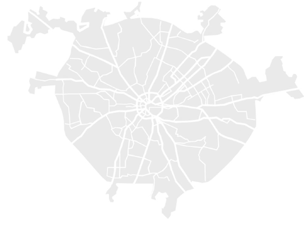 Карта Москвы
