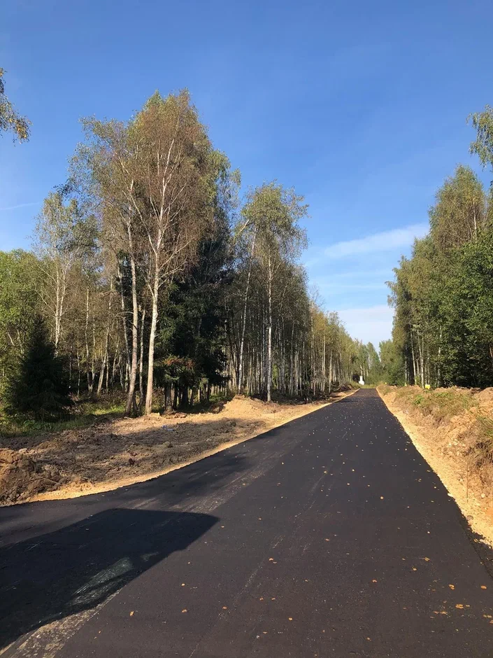 Асфальтированные дороги в Лапино