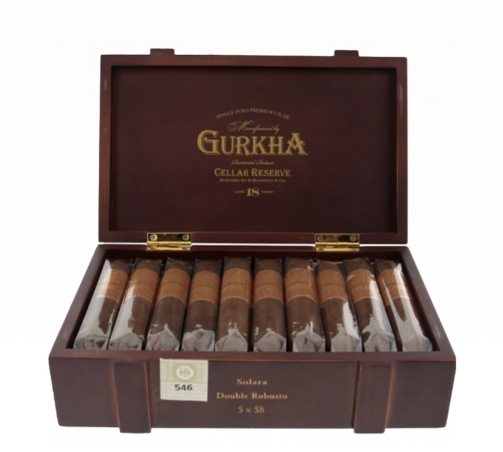 Купить сигару Gurkha Cellar Reserve Aged 18 years Solara Double Robusto в магазинах Sherlton