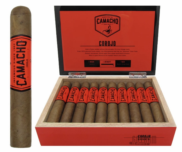 Купить сигару Camacho Corojo Robusto в магазинах Sherlton