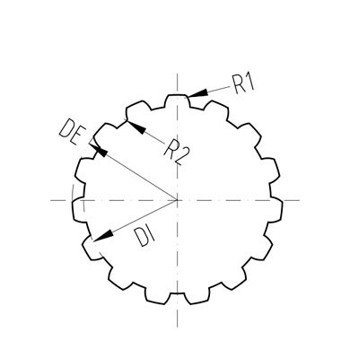 шлиц эвольветный