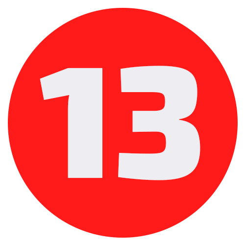 13