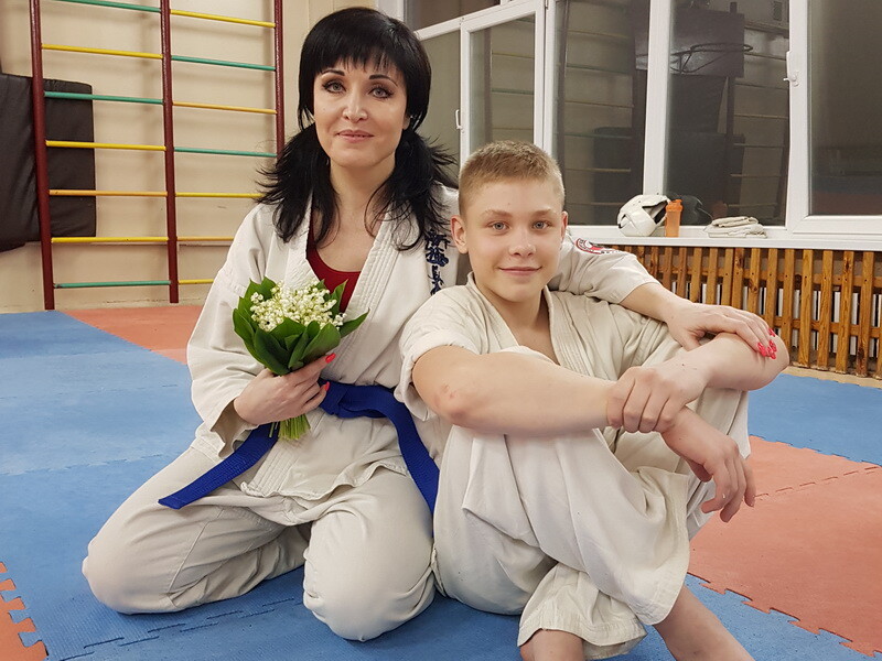 Киокусинкай каратэ в Липецке - Родители занимаются вместе с детьми