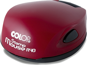 Изготовление новой печати на оснастке Colop Mouse красный
