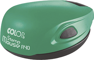 Изготовление новой печати на оснастке Colop Mouse зеленый