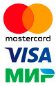 Оплата Visa MasterCard