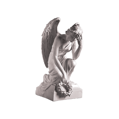 Скульптура Ангел с венком