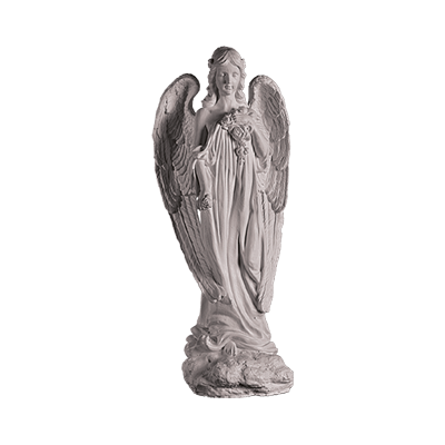 Женщина Ангел во весь рост скульптура  