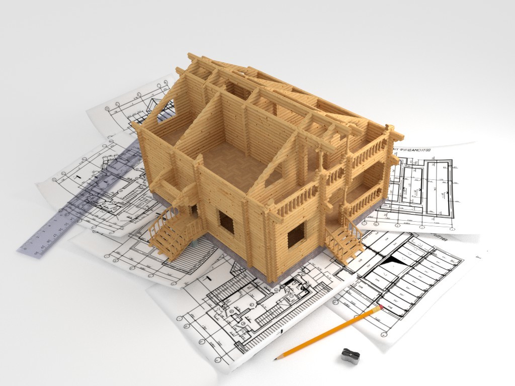 Разработка проекта будущего дома и бани